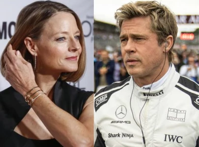 f1 was made by ai jodie foster says brad pitt s blockbuster felt like it was written by a computer
