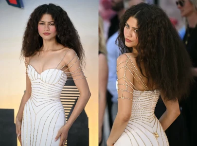 zendaya wears tamara ralph couture at spider man brand new day london premiere zendaya wears tamara ralph couture at spider man brand new day london premiere