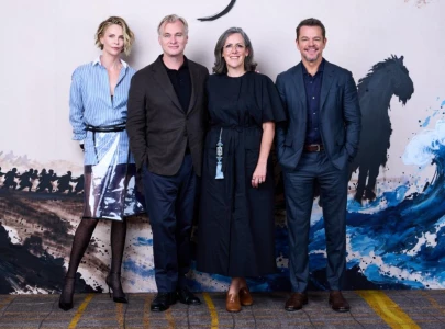 matt damon and charlize theron continue asia press tour as the odyssey nears 1 billion milestone