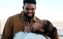 jordyn woods and karl anthony towns announce christmas day engagement after five years together