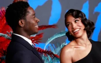 lori harvey and damson idris share intimate moment at paris fashion week after event