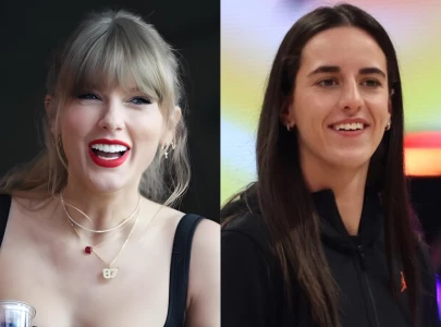 taylor swift joins caitlin clark at chiefs vs lions game in custom ganni jersey and lv hoops taylor swift joins caitlin clark at chiefs vs lions game in custom ganni jersey and lv hoops