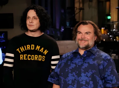 jack black joins five timers club as host on saturday night live with jack white as musical guest