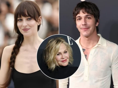melanie griffith weighs in on daughter dakota johnsons s new romance with role model