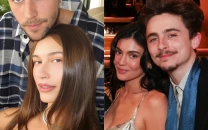 hailey and justin bieber rock marty supreme merch amid kylie jenner and timoth e chalamet split rumours hailey and justin bieber rock marty supreme merch amid kylie jenner and timoth e chalamet split rumours