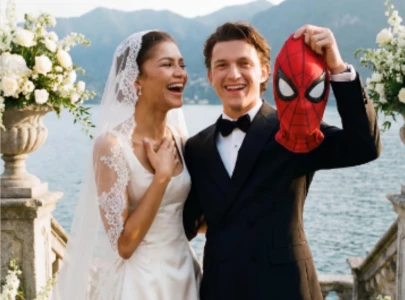 zendaya and tom holland s wedding photos truth about viral images that gained 10m likes online