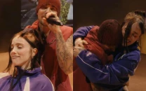 justin bieber brings billie eilish on stage for one less lonely girl during coachella weekend 2 set