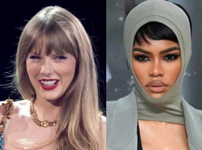 taylor swift gifts teyana taylor official the life of a showgirl merch box with handwritten note