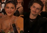 kylie jenner and timoth e chalamet share intimate moment at golden globes 2026