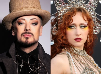 boy george tells chappell roan to cheer up after viral paparazzi confrontation