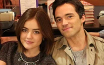 pretty little liars stars lucy hale and ian harding reunite and tease possible new project pretty little liars stars lucy hale and ian harding reunite and tease possible new project