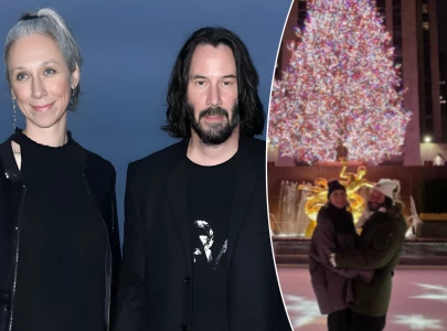 keanu reeves and alexandra grant share new york ice skating date at rockefeller center