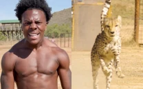 ishowspeed competes in sprint against a cheetah as new viral video circulates ishowspeed competes in sprint against a cheetah as new viral video circulates