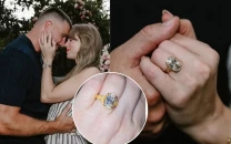 taylor swift s engagement ring replica sparks backlash among fans