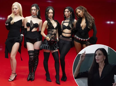 demi moore makes cameo in katseye s animal music video ahead of new ep release demi moore makes cameo in katseye s animal music video ahead of new ep release