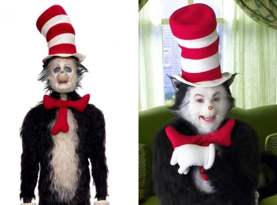 mike myers unsettling original cat in the hat costume heads to auction in los angeles mike myers unsettling original cat in the hat costume heads to auction in los angeles