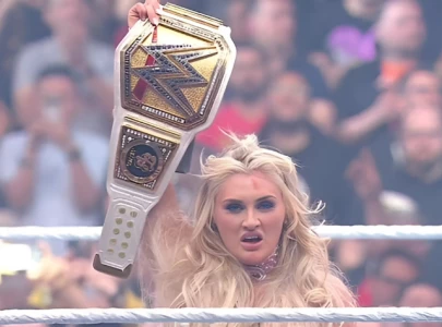 tiffany stratton suffers facial injuries after trading barbs over ludwig kaiser in wrestlemania debut vs charlotte flair tiffany stratton suffers facial injuries after trading barbs over ludwig kaiser in wrestlemania debut vs charlotte flair