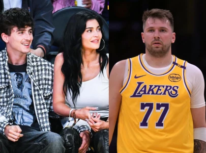 luka don i sparks chaos during kylie jenner and timoth e chalamet s courtside date