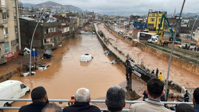 torrential rains turned streets into muddy rivers across turkey s quake hit zone photo afp torrential rains turned streets into muddy rivers across turkey s quake hit zone photo afp