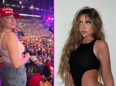 ava louise claims cops harassed her after flashing crowd at trump rally ava louise claims cops harassed her after flashing crowd at trump rally