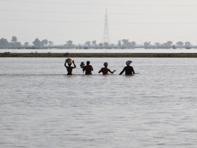 affectees protest against delays in relief