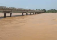 muddy floodwater rushes through nullah dek at zafarwal in narowal district the rain fed stream experienced high level flooding with discharges reaching 22 500 cusecs photo nni muddy floodwater rushes through nullah dek at zafarwal in narowal district the rain fed stream experienced high level flooding with discharges reaching 22 500 cusecs photo nni