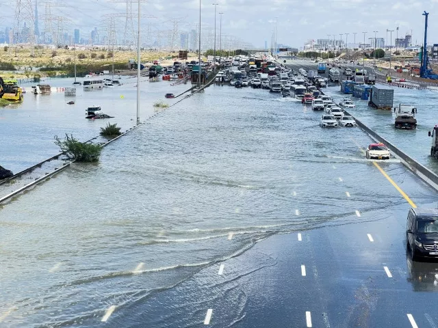 flooded uae counts cost of epic rainstorm airport still facing disruptions