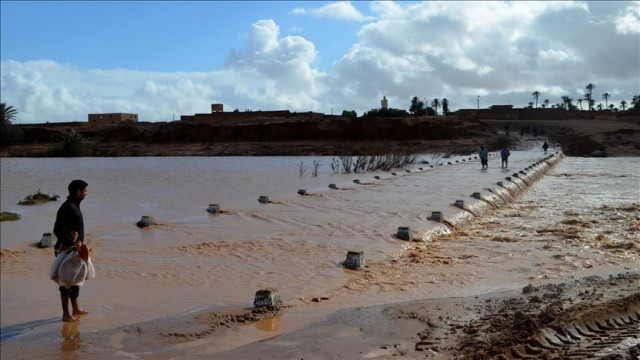 floods and extreme weather kills scores of people in southern morocco photo anadolu floods and extreme weather kills scores of people in southern morocco photo anadolu