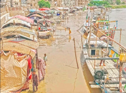 chenab indus in low flood chenab indus in low flood