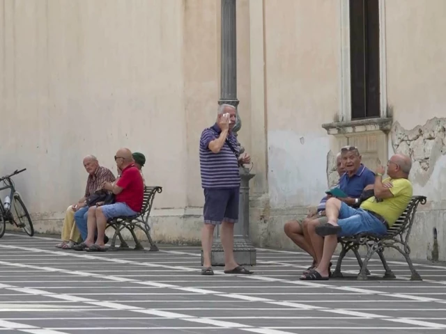 a man wipes the sweat off his face in the sicilian town of floridia where five years ago a temperature of 48 8 degrees celsius the highest temperature officially registered in continental europe was recorded italy august 19 2026 photo reuters a man wipes the sweat off his face in the sicilian town of floridia where five years ago a temperature of 48 8 degrees celsius the highest temperature officially registered in continental europe was recorded italy august 19 2026 photo reuters