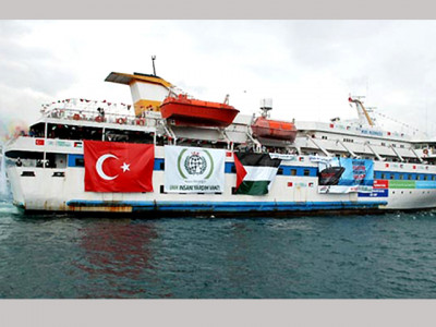 gaza aid flotilla sail back to turkey