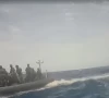 an israeli naval boat intercepts the global sumud flotilla en route to gaza in an attempt to deliver aid at sea may 18 2026 in this screengrab taken from a handout video global sumud flotilla reuters