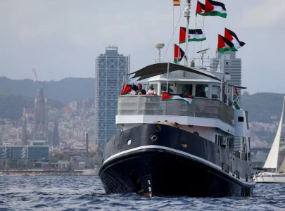 pakistanis global activists reach tunisia to sail for gaza on sumud flotilla pakistanis global activists reach tunisia to sail for gaza on sumud flotilla