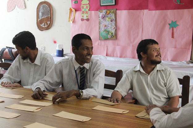 Many of the students at the vocational training centre are between the ages of 15 and 30. PHOTO: AYESHA MIR/EXPRESS