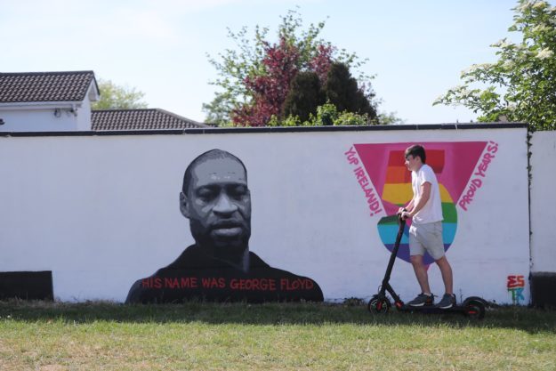 Floyd's mural in Dublin - PHOTO: FILE