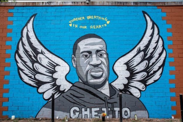 Floyd's mural in Houston - PHOTO: FILE