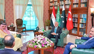 foreign ministers of pakistan saudi arabia t rkiye and egypt convene in islamabad on 29 march 2026 photo mofa x foreign ministers of pakistan saudi arabia t rkiye and egypt convene in islamabad on 29 march 2026 photo mofa x