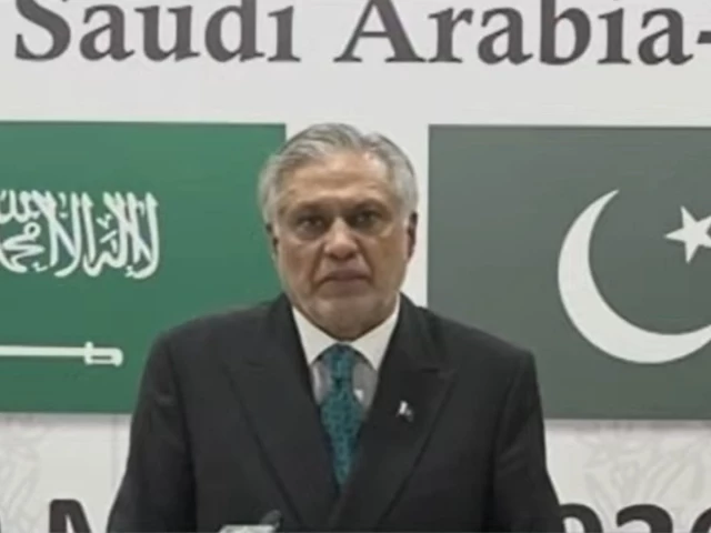 foreign minister ishaq dar talking to media in islamabad on march 29 screengrab foreign minister ishaq dar talking to media in islamabad on march 29 screengrab