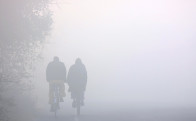 city gasps under unhealthy air