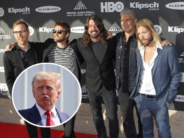 Foo Fighters criticized after falsely claiming Trump used “My Hero” without permission