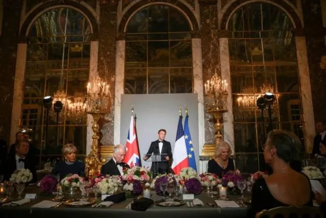 macron hosted king charles iii at versailles in september 2023 photo afp macron hosted king charles iii at versailles in september 2023 photo afp