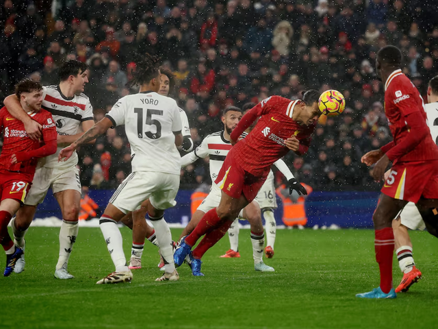 Liverpool's Virgil van Dijk in action. Photo: Reuters