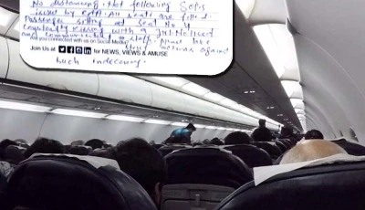 400px x 230px - Couple caught 'kissing' on Airblue flight