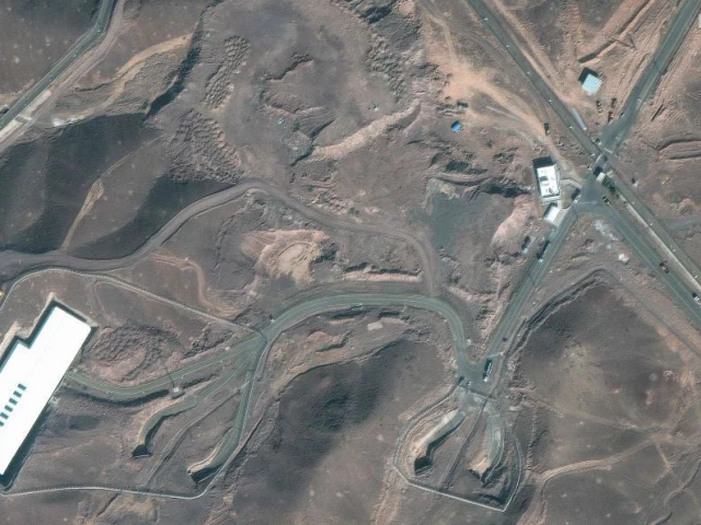 this handout satellite picture provided by maxar technologies and taken on june 19 2025 shows an overview of iran s fordow fuel enrichment plant ffep northeast of the city of qom president donald trump said us air strikes early on june 22 totally obliterated iran s main nuclear sites as washington joined israel s war with tehran in a flashpoint moment for the middle east afp photo satellite image 2025 maxar technologies this handout satellite picture provided by maxar technologies and taken on june 19 2025 shows an overview of iran s fordow fuel enrichment plant ffep northeast of the city of qom president donald trump said us air strikes early on june 22 totally obliterated iran s main nuclear sites as washington joined israel s war with tehran in a flashpoint moment for the middle east afp photo satellite image 2025 maxar technologies