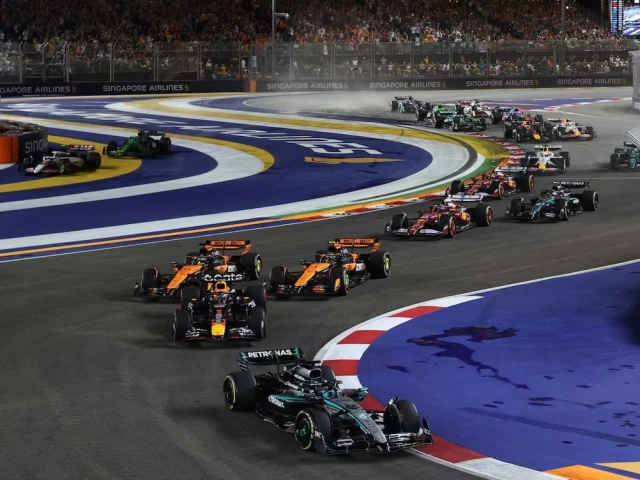 formula one f1 singapore grand prix marina bay street circuit singapore october 5 2025 photo reuters formula one f1 singapore grand prix marina bay street circuit singapore october 5 2025 photo reuters