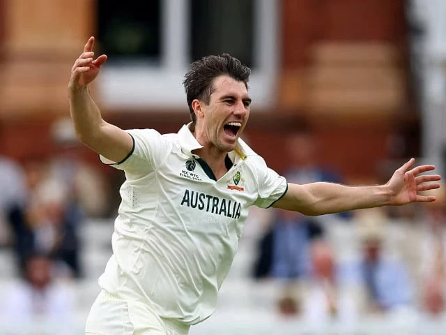australia s pat cummins in action photo reuters