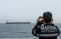a french navy personnel observes an oil tanker subject to international sanctions and sailing from russia sailing in the atlantic ocean in this handout obtained by reuters on june 1 2026 photo reuters a french navy personnel observes an oil tanker subject to international sanctions and sailing from russia sailing in the atlantic ocean in this handout obtained by reuters on june 1 2026 photo reuters
