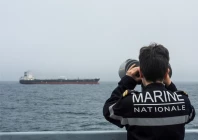 a french navy personnel observes an oil tanker subject to international sanctions and sailing from russia sailing in the atlantic ocean in this handout obtained by reuters on june 1 2026 photo reuters a french navy personnel observes an oil tanker subject to international sanctions and sailing from russia sailing in the atlantic ocean in this handout obtained by reuters on june 1 2026 photo reuters