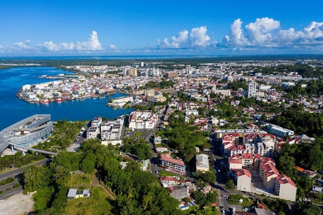 an aerial view of pointe a pitre downtown after violent demonstrations which broke out over covid 19 protocols in pointe a pitre guadeloupe november 22 2021 reuters ricardo arduengo file photo an aerial view of pointe a pitre downtown after violent demonstrations which broke out over covid 19 protocols in pointe a pitre guadeloupe november 22 2021 reuters ricardo arduengo file photo