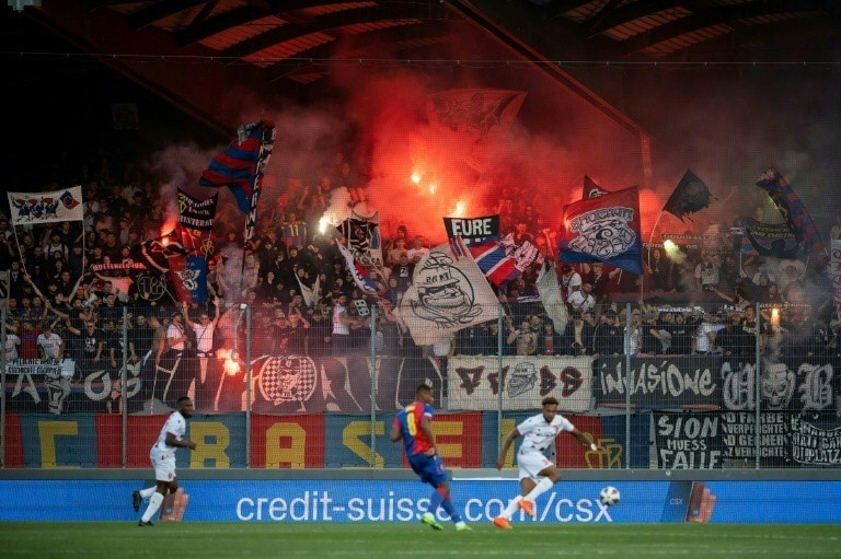 France bans Basel football fans from Nice